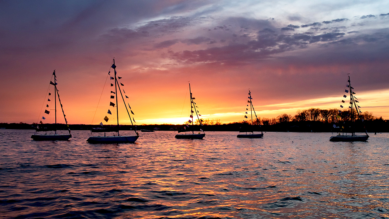 American Yacht Club Sunset