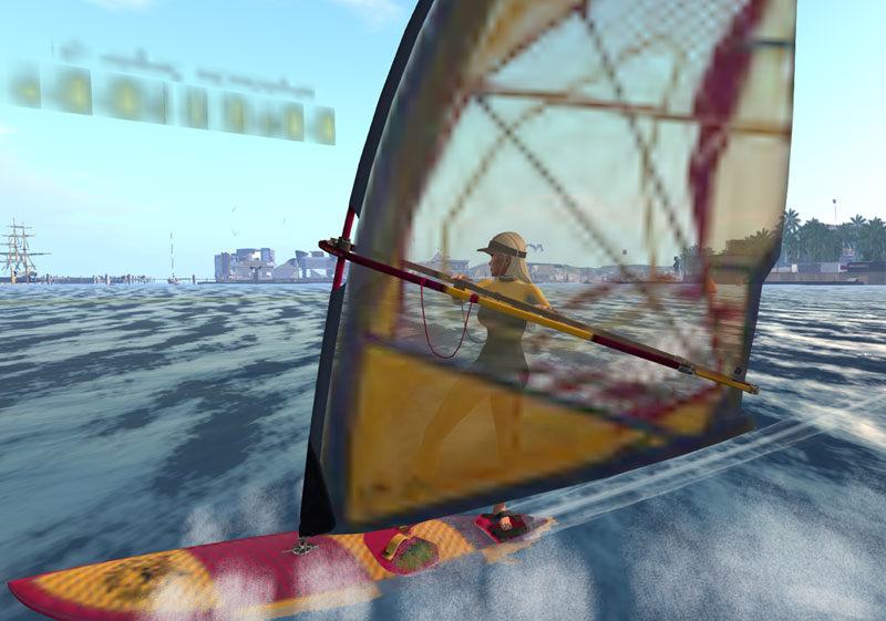 Sailing in Second Life