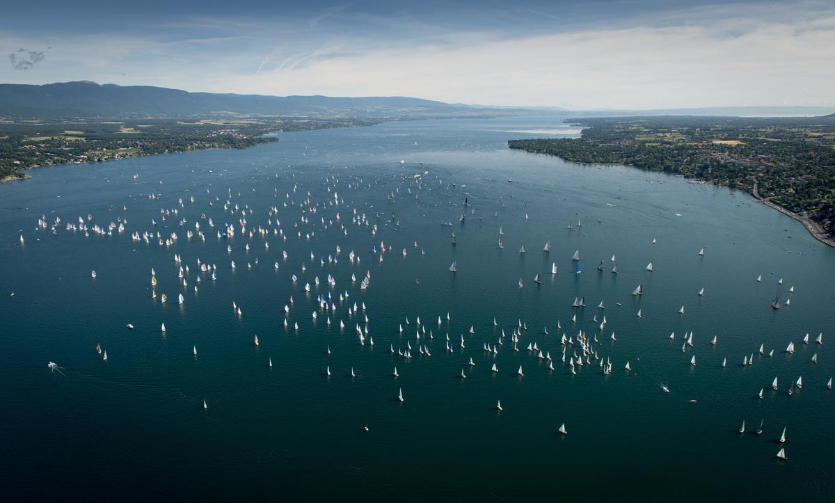 Photographer Loris Von Siebentha captures the view of the Bol d'Or