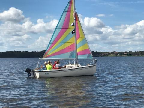 The Villages in Florida is out sailing for Summer Sailstice. 