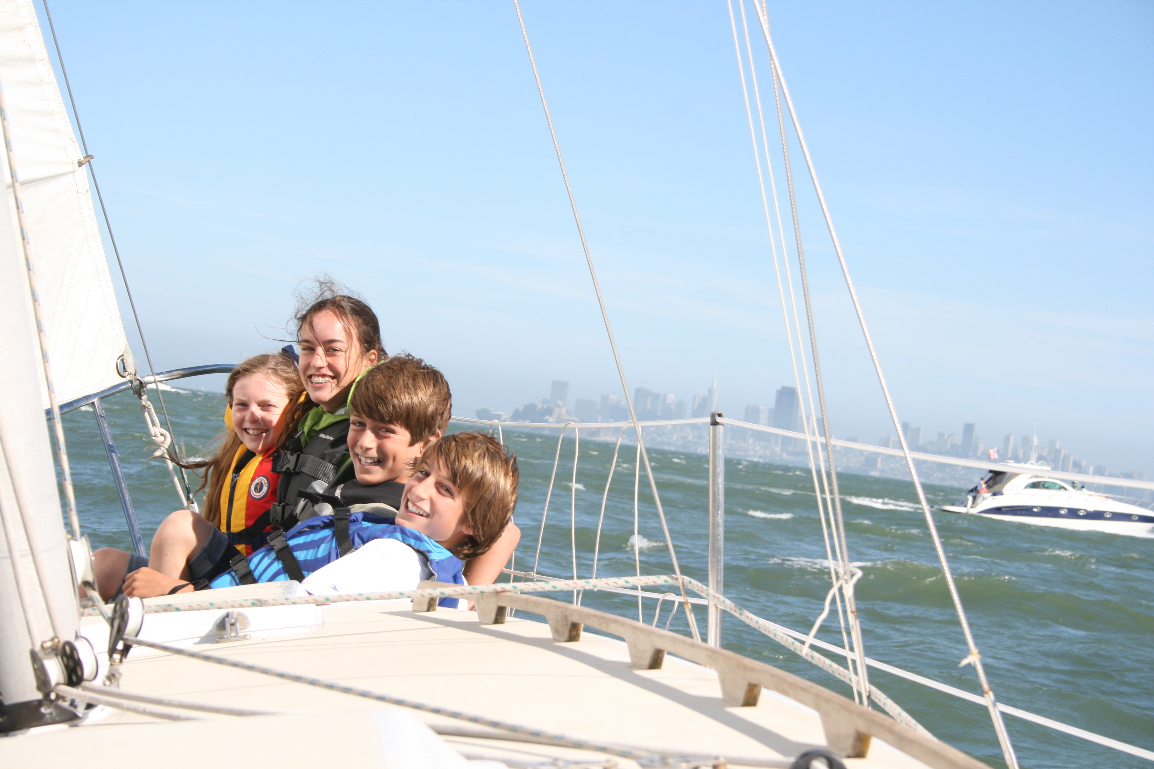 Kids on Boats