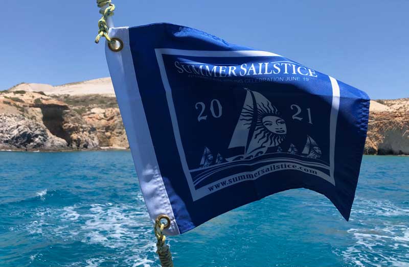 Summer Sailstice burgee