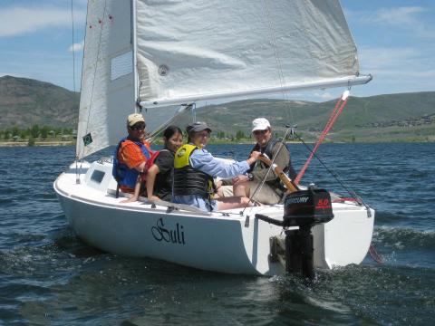 sailing broad reach