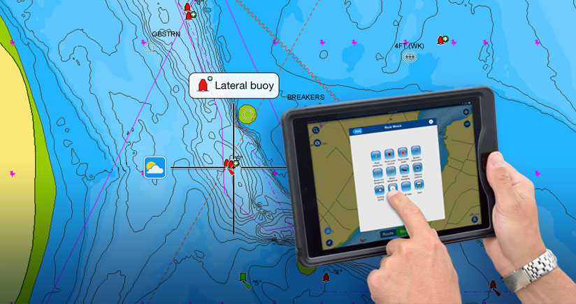 Add your local knowledge to Navionics Charts