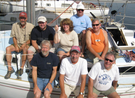 Andreas Cove Yacht Club Race their way through Summer Sailstice