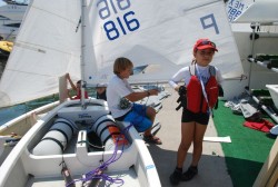 Starting Sailing in Banderas Bay, Mexico