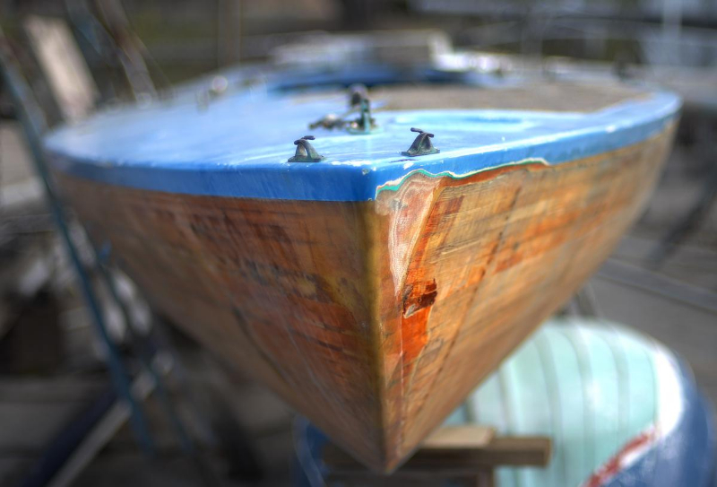 This Lucky Old Champion is Being Lovingly Restored in Monterey.