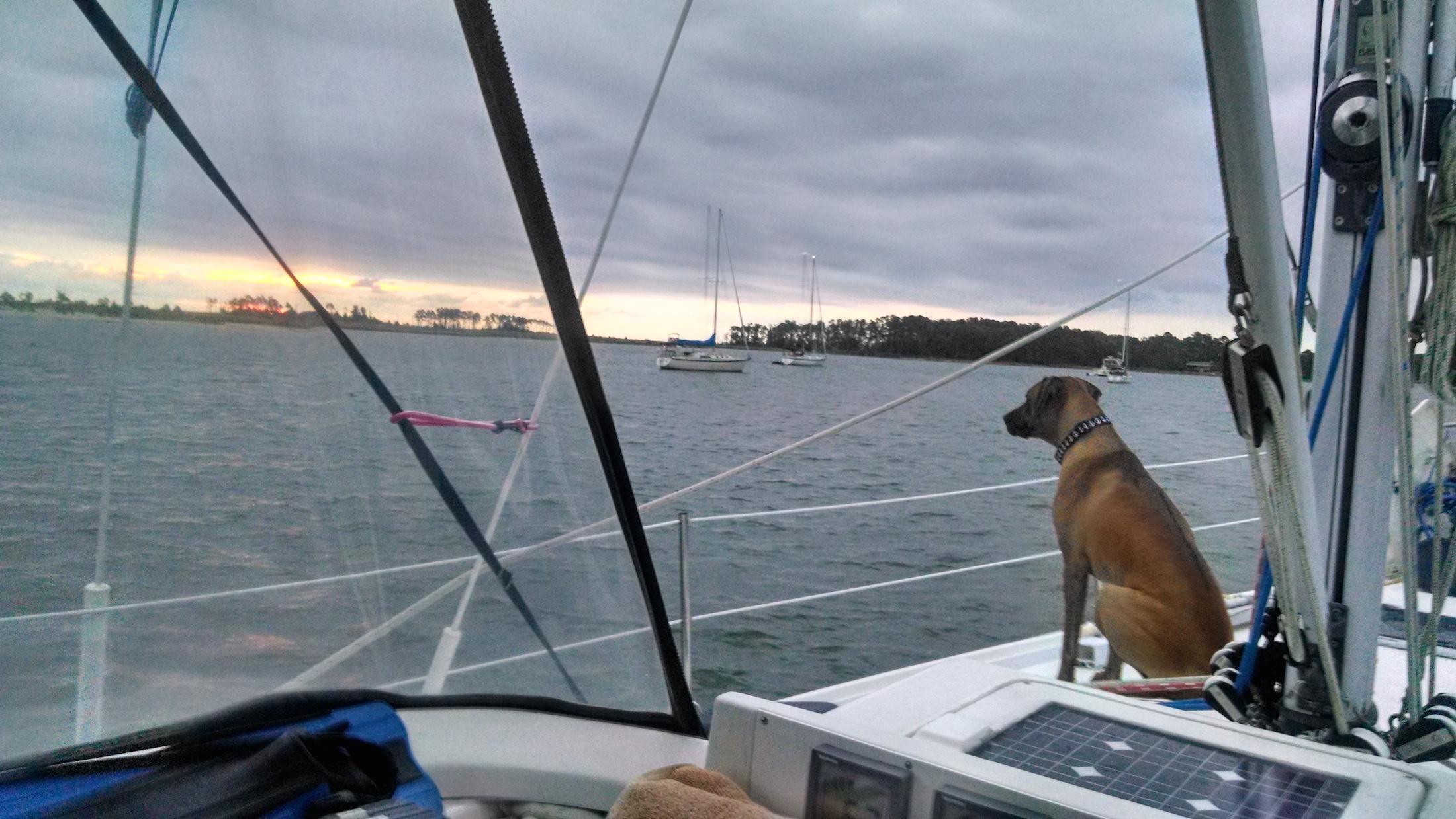 2014 Summer Sailstice Celebration Cruise was a "hail" of a good time.