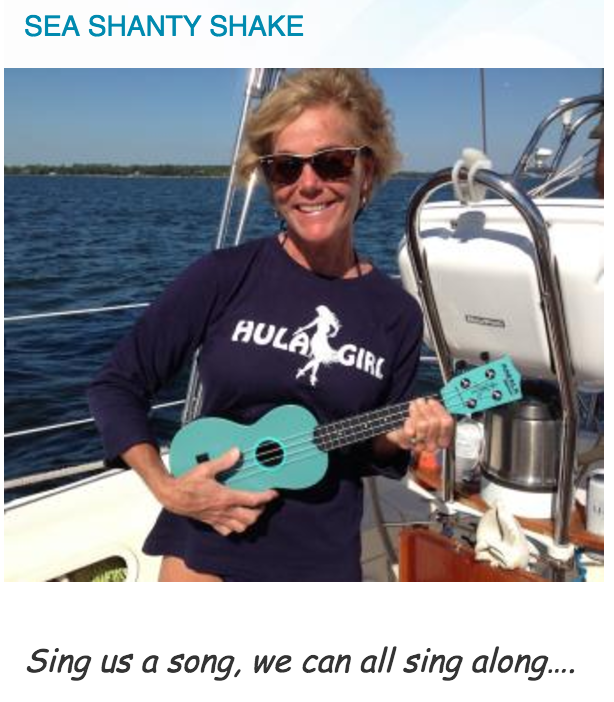 Belt Out a Tune While you Sail, with Kala Brand and Ukulele Magazine.