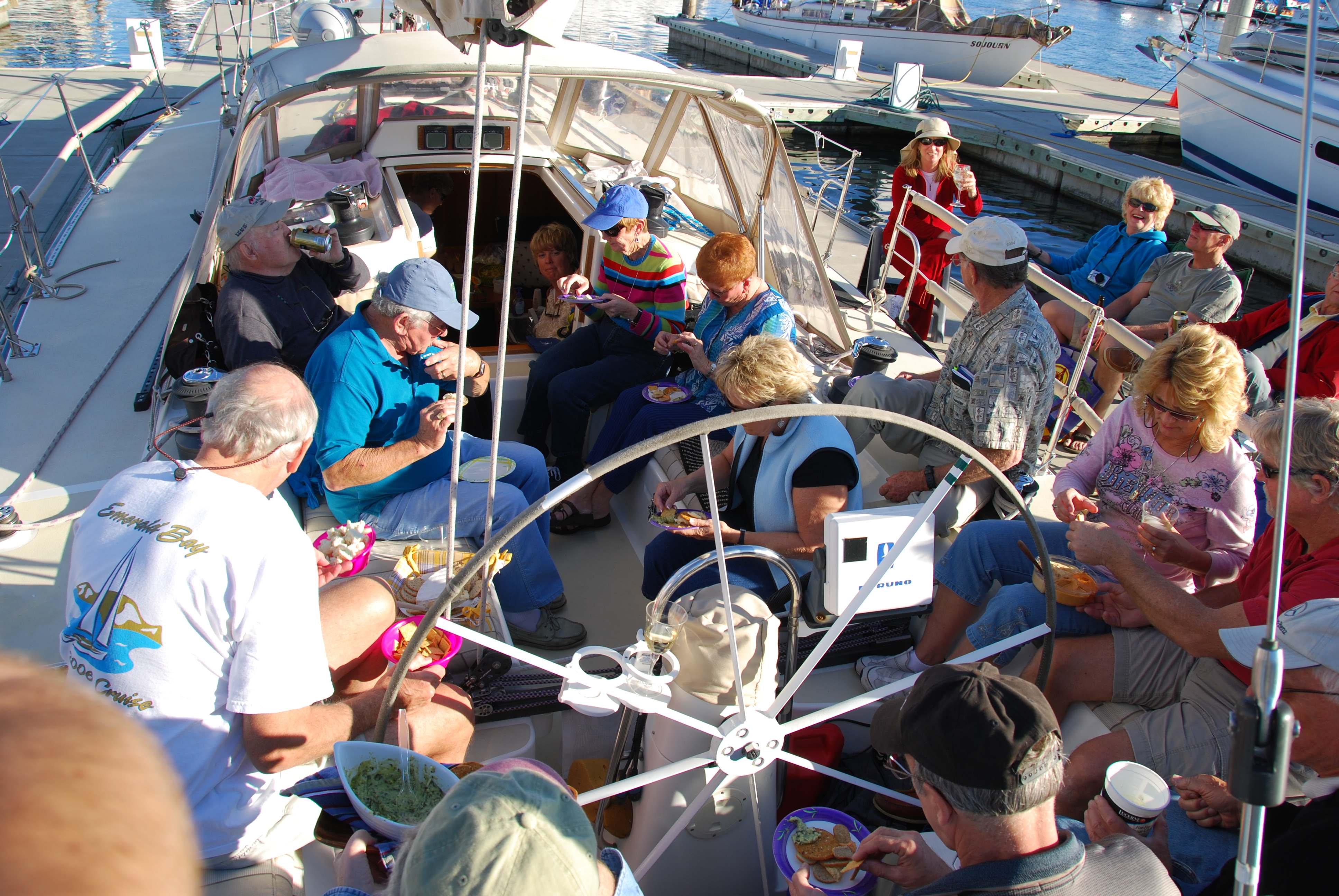 Summer Sailstice 2014  Aboard Sirocco, a 43’ J/130