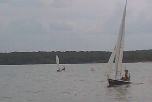 Oklahoma Sailors Celebrate Despite Imminent Storms