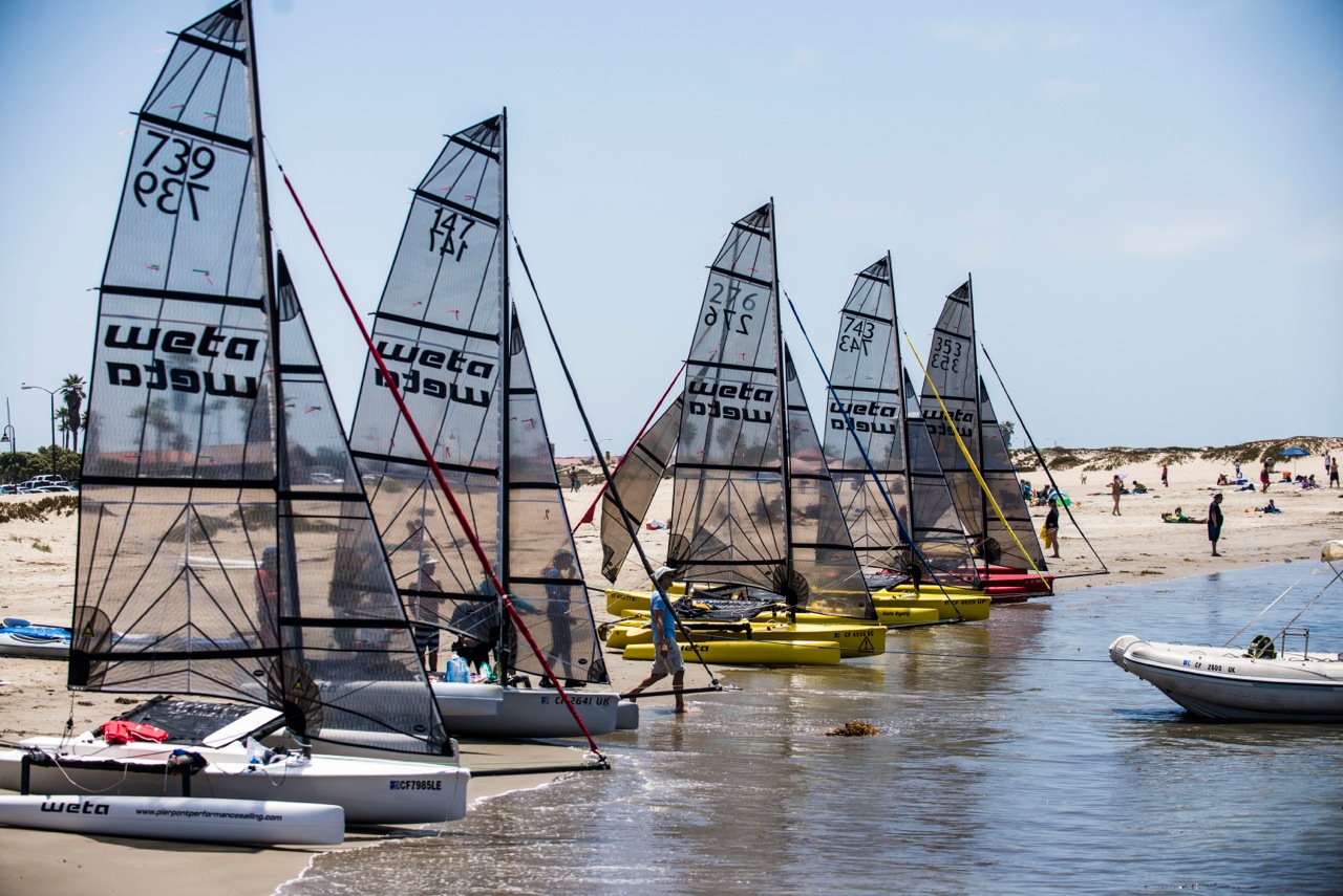 Weta West Sailing in Ventura - Ruined Monday.