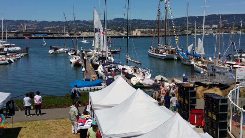 Islander 36's Gather At Encinal Yacht Club