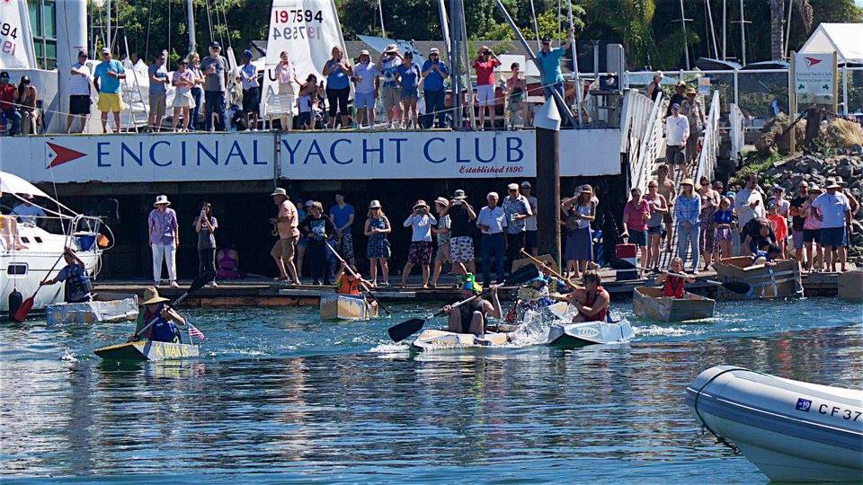 Encinal Yacht Club Boat Building