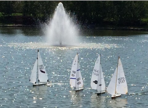 Radio Controlled Model Yachting on Liberty Pond