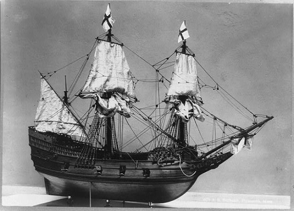 Model of Mayflower