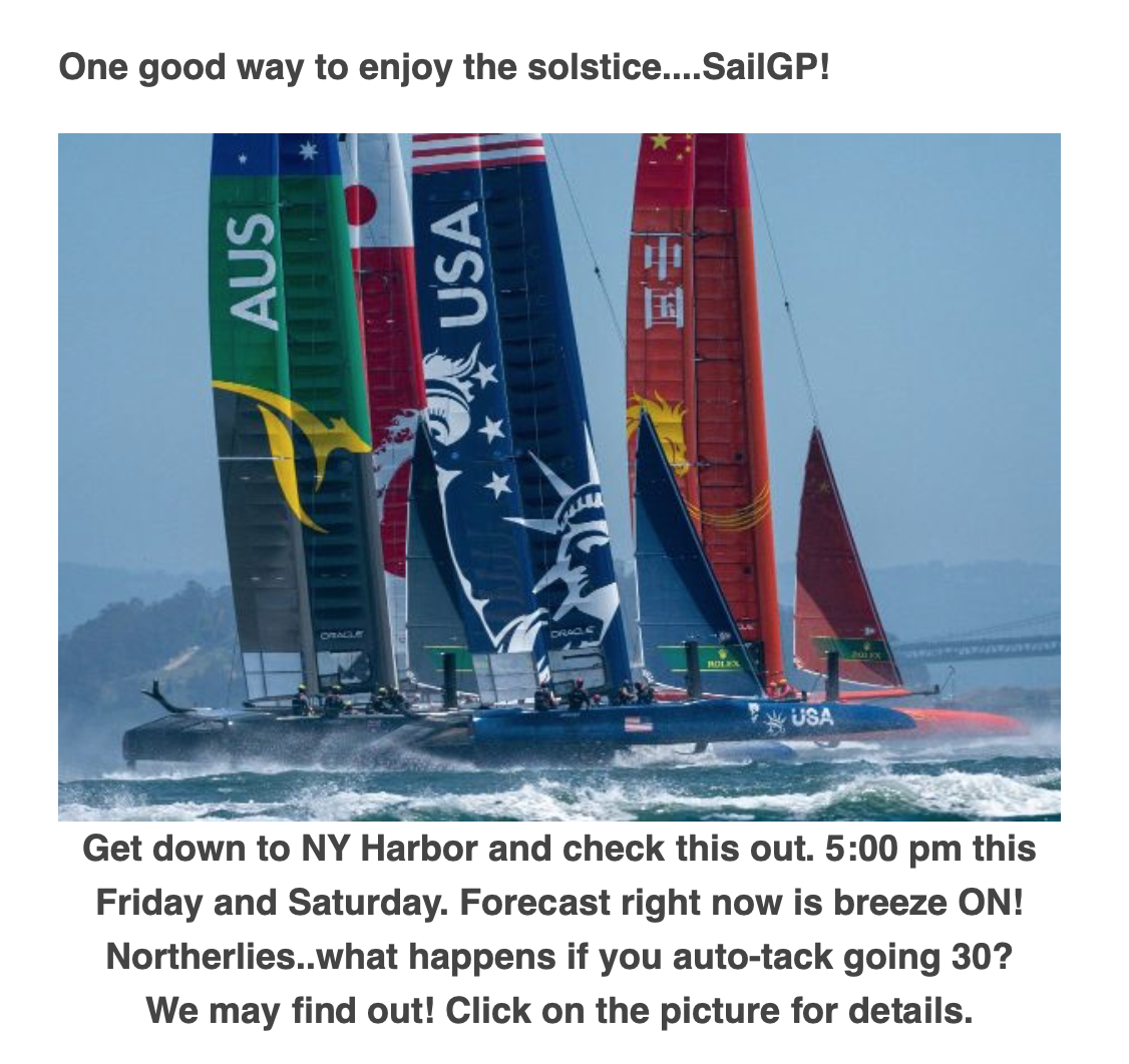 SailGP on Wincheck