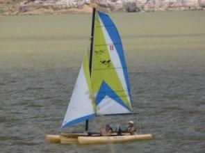 Sailing in the desert