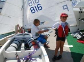 Starting Sailing in Banderas Bay, Mexico