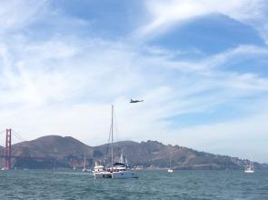 Sailors Take to the Bay for San Francisco Fleet Week