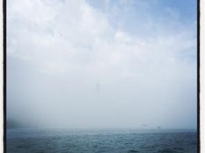 Chicago Foggy Sailing