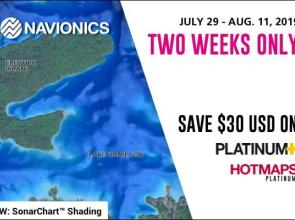 Alert! 'Two Weeks only' Sale at Navionics