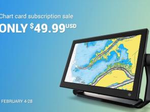 Renew your Navionics card subscription this month for a great deal!