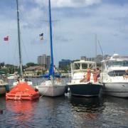 Sailstice, Boat Tug-O-War in Ft Lauderdale