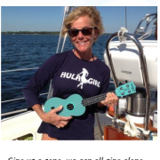 Belt Out a Tune While you Sail, with Kala Brand and Ukulele Magazine.