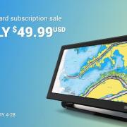 Renew your Navionics card subscription this month for a great deal!